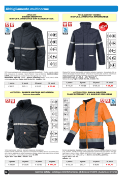 Calzature Abbigliamento multinorme