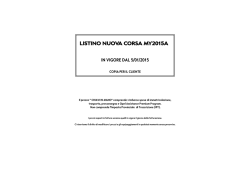 Dowload listino prezzi