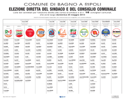 Manifesto Elettorale - Comune di Bagno a Ripoli