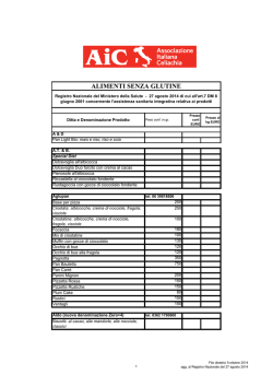 qui - Associazione Italiana Celiachia