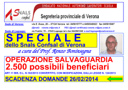 Operazione salvaguardia pensioni anche dipendenti