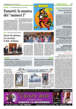 Fumetti: la mostra dei &ldquo;numeri 1&rdquo;