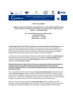 INVITO STAMPA - Il Ministro Giannini, il Commissario Nelli Feroci e i