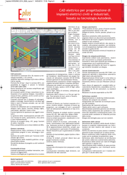 Electro Graphics Eplus - CAD elettrico per progettazione impianti