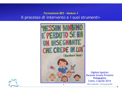 le slides di Gigliola Spelzini