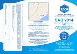 Brochure programma 5 aprile