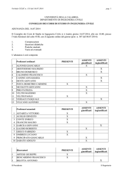 N-153-Verb_CCLIC_16_.. - Dipartimento di Ingegneria Civile