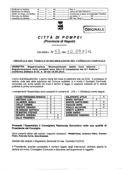 N. 53 del 30.09.2014 Riapprovazione