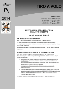 TIRO A VOLO - FITAV Sardegna