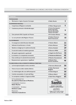 medicina di iniziativa - Il sole 24 Ore