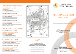 programma ecm 2014 - Casa di Cura Città di Parma SpA