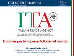 ICE Agenzia - Il Sole 24 Ore