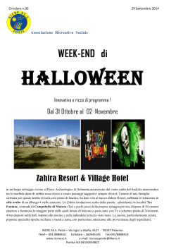 WEEK-END di - SLP Cisl Palermo