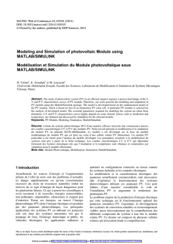 PDF (510.3 KB) - MATEC Web of Conferences