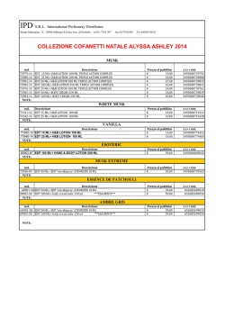 2014 Listino Natale Alyssa Ashley