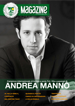 ANDREA MANNO - Tennis Club Palermo 2