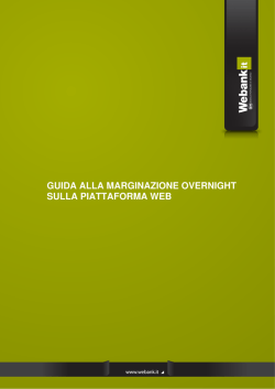 guida alla marginazione overnight sulla piattaforma web