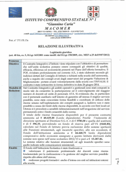 Relazione illustrativa DS Contratto Integrativo 2013/2014