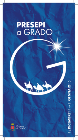 guida rassegna Presepi a Grado 2014