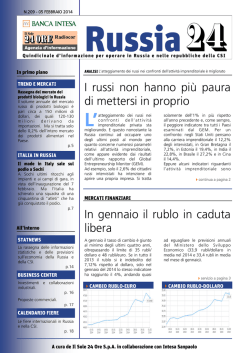 Scarica il quindicinale Russia 24 nr.209