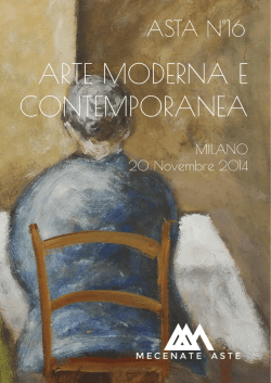 il catalogo completo dei lotti in asta