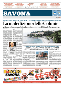 La maledizione delle Colonie