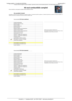 Kit ossi-combustibile completi