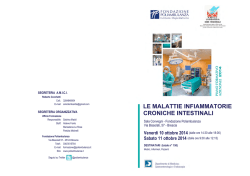 le malattie infiammatorie croniche intestinali