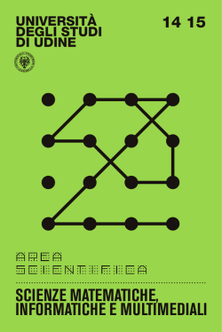 guida a.a. 2014/15 - Universit&agrave; di Udine