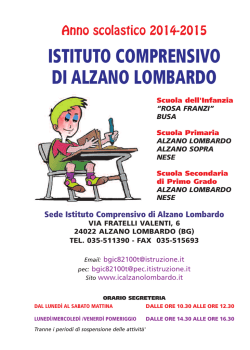 pagine personalizzate - icalzanolombardo.it