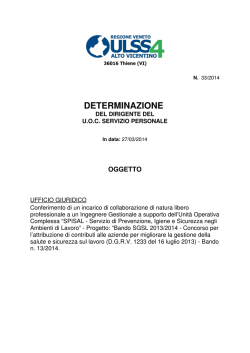 Anselmi Chiara - Azienda Ulss 4 Alto Vicentino