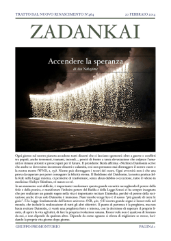 4°Zadankai 20 febbraio 2014