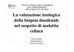 04 SLIDE CELIACHIA - Diagnosi Istologica