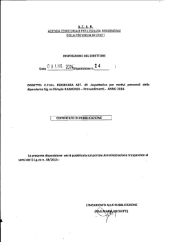 CCNL FEDERCASA ART.49-Aspettativa per motivi personali della
