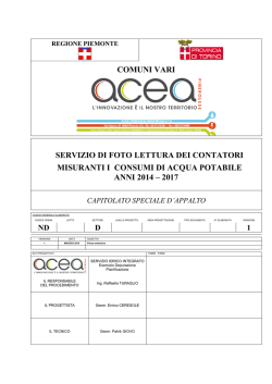 Scarica il Capitolato