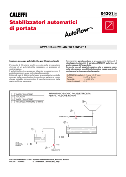 Scheda applicazioni AUTOFLOW&reg; 04301