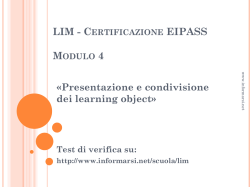 appunti modulo 4