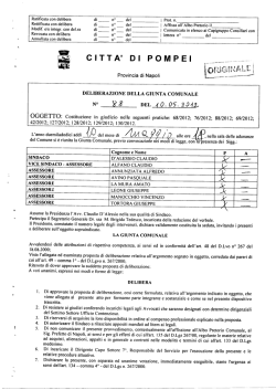 N. 88 del 10.05.2012 Costituzione in giudizio nelle seguenti pratiche