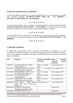 Allegato n. 1