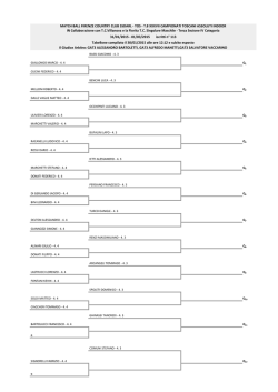 Crea tabellone per XLS