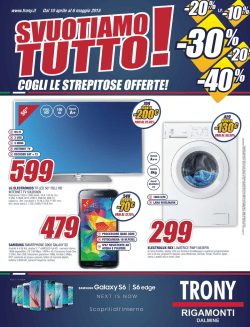 Volantino - Rigamonti Dalmine