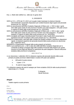 Decreto 1892 del 15 aprile 2015 - Ufficio scolastico regionale per la