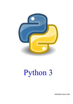 Guida tradotta PYTHON 3.x