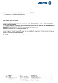 Di seguito sono elencati i Centri di Liquidazione Danni