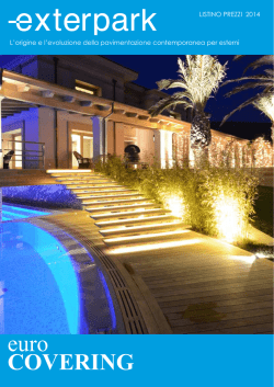 Exterpark Listino prezzi 2014 ita