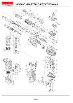 HR4003C - MARTELLO ROTATIVO 40MM
