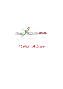 Novità VA 2014 - EasItalia Virtual Airline