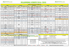 PLANNING CORSI 2014-2015