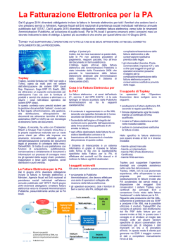 La Fatturazione Elettronica per la PA