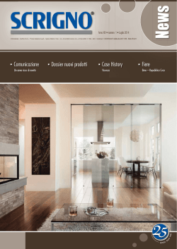 Dossier nuovi prodotti Comunicazione Fiere Case History